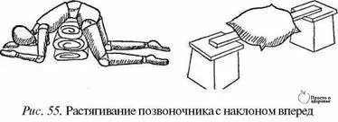 Растягивание вперед
