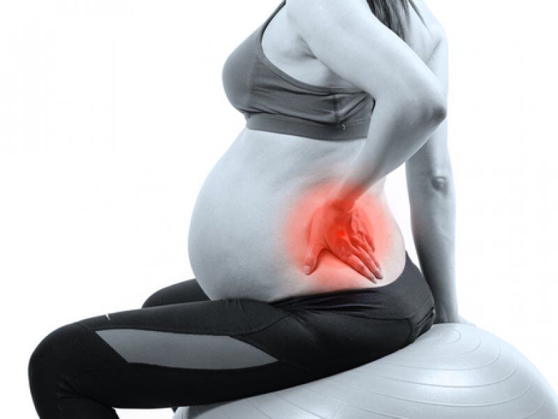 Спинные боли при беременности и родах