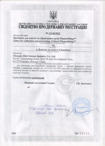 Свидетельство о гос регистрации